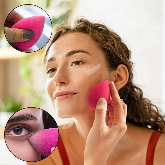 eponge maquillage routine