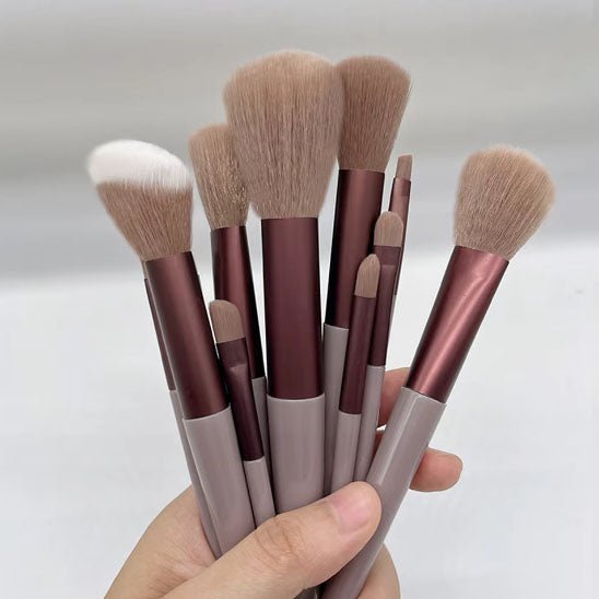 Pinceau Maquillage Professionnels kit de 13 pcs | Ultra - Doux - SkinSooBeauty