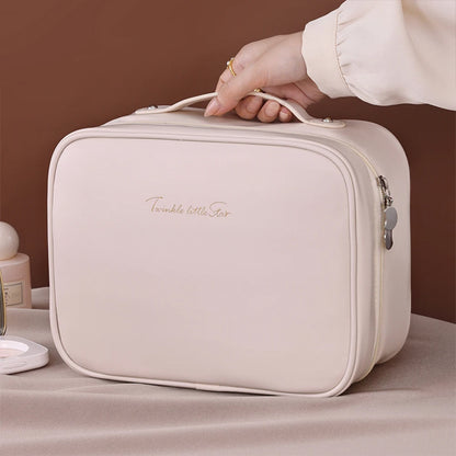 Trousse de toilette femme blanc