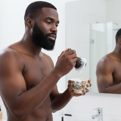 Blaireau pour rasage | Confort Naturel - SkinSooBeauty