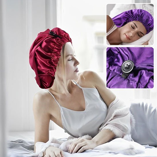 Bonnet en satin | ProtectSleep - SkinSooBeauty