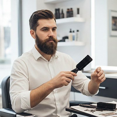 Brosse à barbe Premium Quality haut de gamme profesionnel