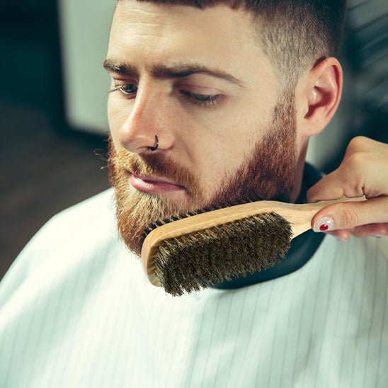 brosse à barbe sanglier premium soin quotidien