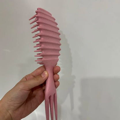 Brosse cheveux bouclés 