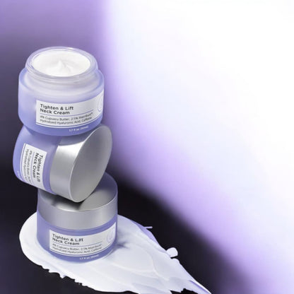 crème anti-âge cou et décolleté peau ferme