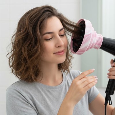 diffuseur seche cheveux anti frisottis forme durable