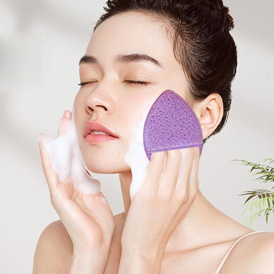 eponge en konjac pour soin de la peau