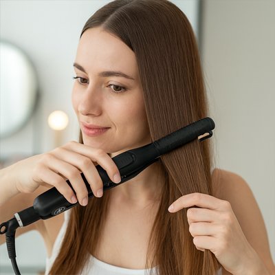 fer a lisser anti frisottis professionnel reglage temperature