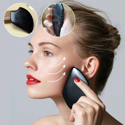 gua sha en pierre naturelle outil de bien etre