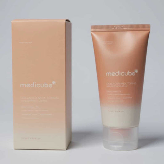 Masque tonifiant au collagène et au lait MEDICUBE | Régénérant - SkinSooBeauty