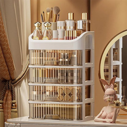 Organisateur maquillage grande capacite 4 tiroirs 