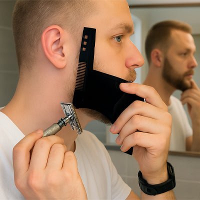 peigne à barbe barber elite finition soignée