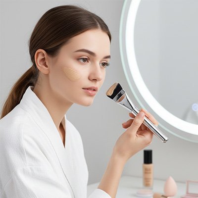 Pinceau fond de teint Premium application uniforme