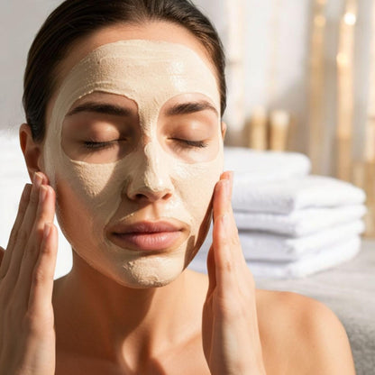 poudre nettoyante enzymes de riz soin visage