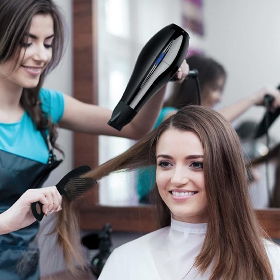 seche cheveux professionnel ultra rapide anti frisottis brillance-naturelle