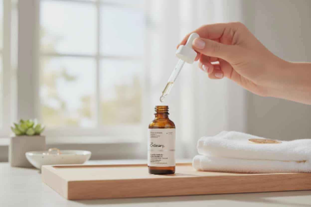 serum visage the ordinary eclatant acide ascorbique teint uniforme