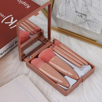 set pinceaux maquillage de voyage finition parfaite