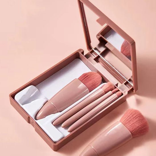 set pinceaux maquillage de voyage usage quotidien