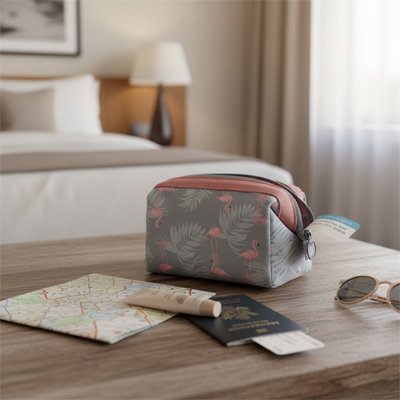 Trousse de toilette voyage compacte imperméable etanche
