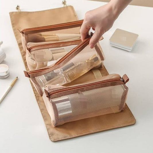 Trousse de Toilette Voyage Multipoches | Imperméable - SkinSooBeauty